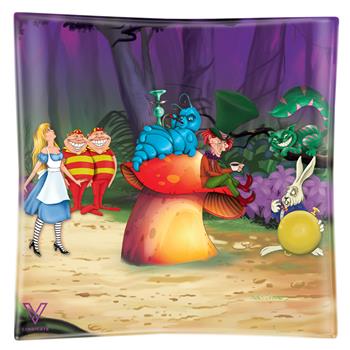  ALICE MUSHROOM TEMPERED GLASS ASHTRAY