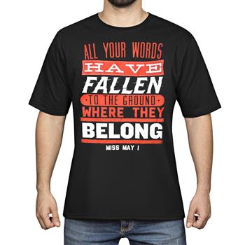 Miss May I All My Words T-Shirt