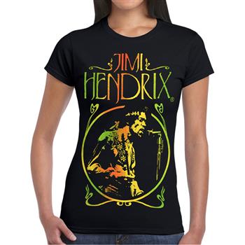 Jimi Hendrix Rasta Portrait T-Shirt