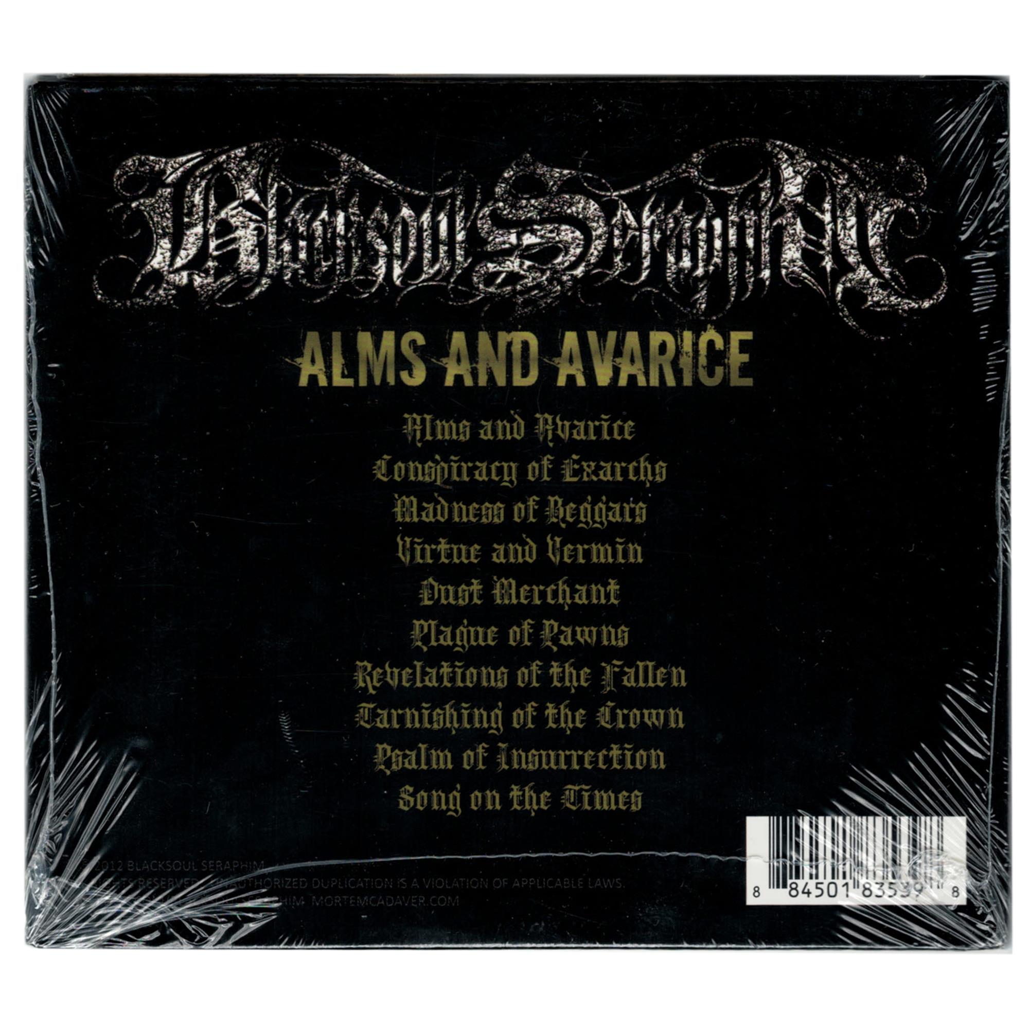 Alms and Avarice CD
