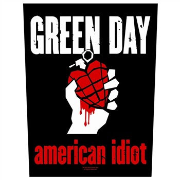 Green Day American Idiot Backpatch