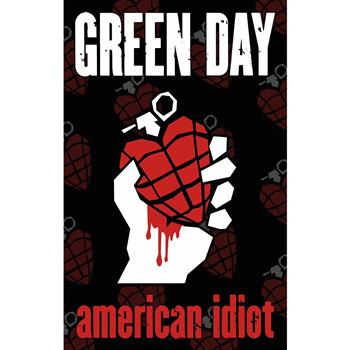 Green Day American Idiot Premium Flag