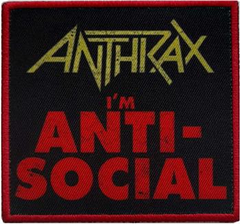 Anthrax Anti-Social Patch