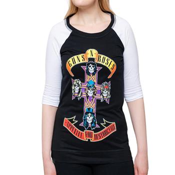 Guns N' Roses Appetite For Destruction Raglan