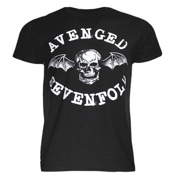Avenged Sevenfold Avenged Sevenfold Skull Box Dateback T-Shirt