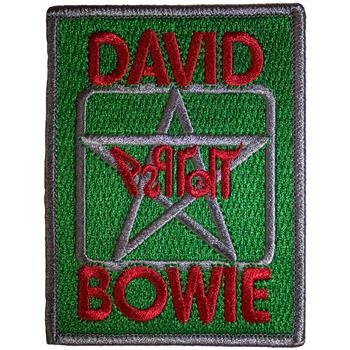 David Bowie Back Stage Pass Patch