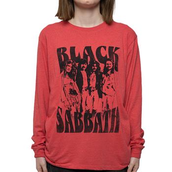 Black Sabbath Band And Logo Long Sleeve Shirt
