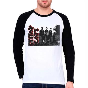 Stray Cats Band Photo Raglan