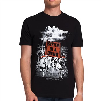 System of A Down Banner Marches T-Shirt