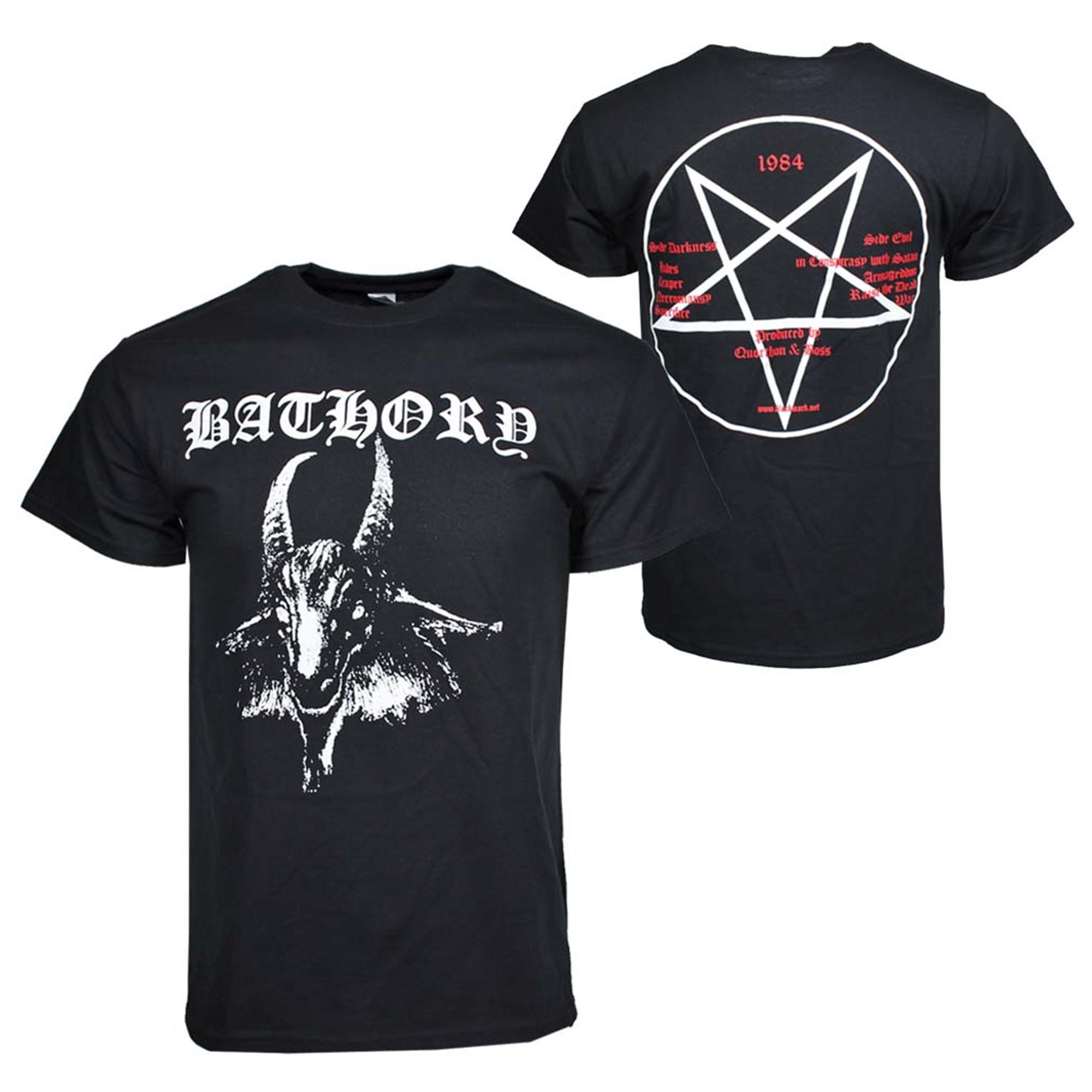 Bathory Bathory Goat Logo T-Shirt Men | Loudtrax