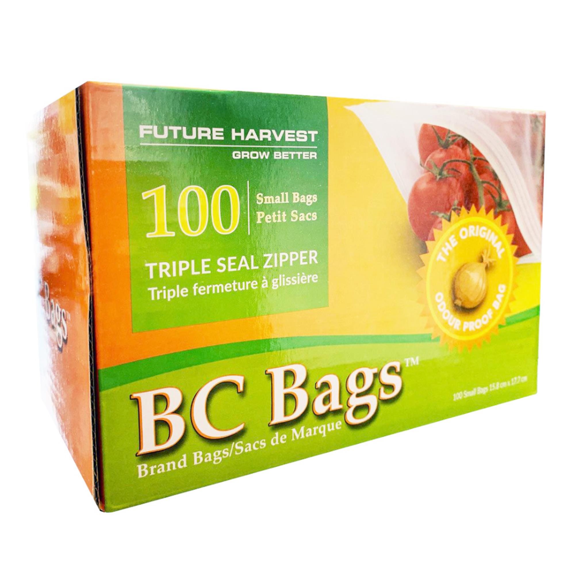 BC BAGS 100 SMALL ZIPLOCK BAGS