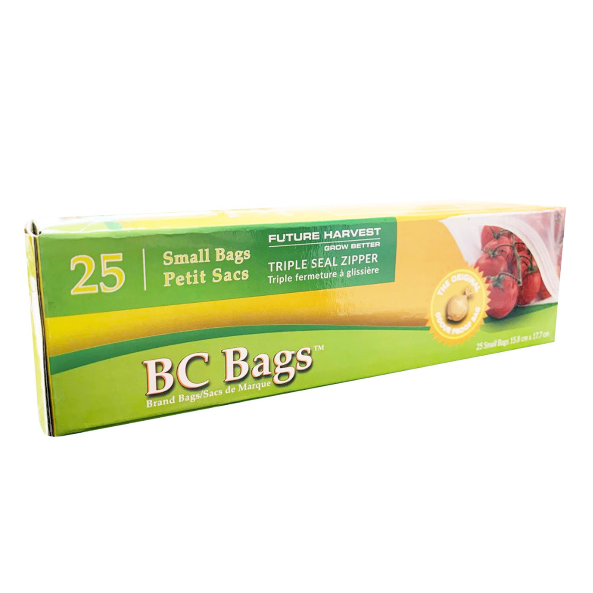 BC BAGS 25 SMALL ZIPLOCK BAGS