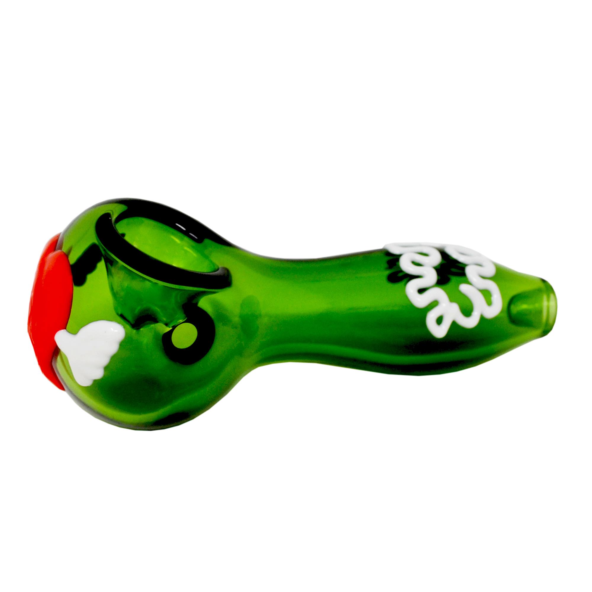 BE MY VALENTINE GLASS SPOON PIPE