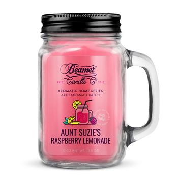  Beamer Candle 12oz - Aunt Suzie's Raspberry Lemonade