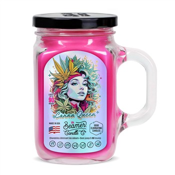  BEAMER CANDLE 12OZ - CANNA QUEEN