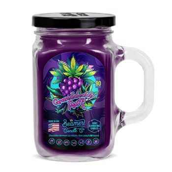  BEAMER CANDLE 12OZ - GRANDDADDY PURP
