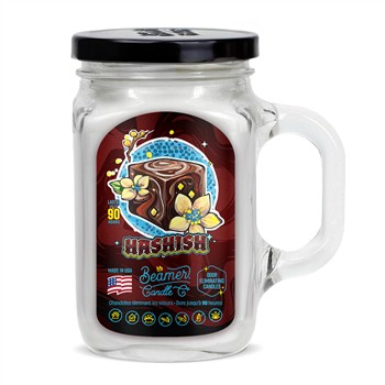  BEAMER CANDLE 12OZ - HASHISH