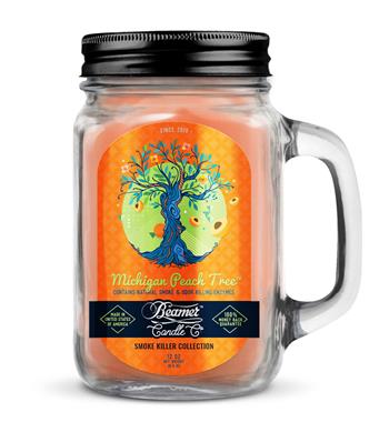  Beamer Candle 12oz - Michigan Peach Tree