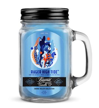  Beamer Candle 12oz - Rager High Tide