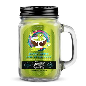  Beamer Candle 12oz - Skinny Dippin' Lime in The Coco