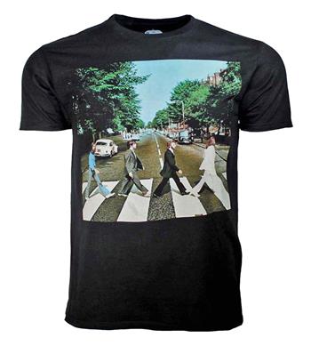 Beatles Beatles Abbey Road Black T-Shirt