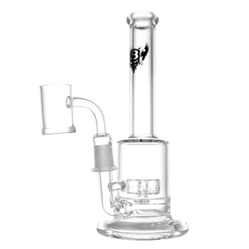  BENT GLASS B20 HEAD 8 GLASS PERCOLATOR DAB RIG