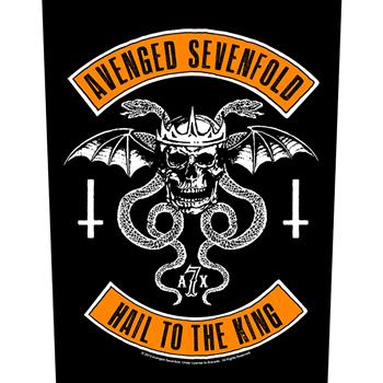 Avenged Sevenfold Biker Backpatch