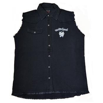 Motorhead Biker Crest Sleeveless Vest