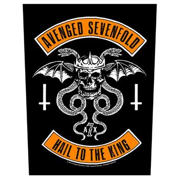 Avenged Sevenfold Biker Backpatch