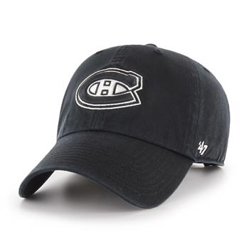 Montreal - Canadiens Black & White '47 Clean Up Hat