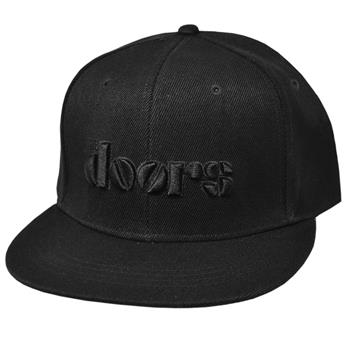 Doors (The) Black 3D embroidered Logo Snapback
