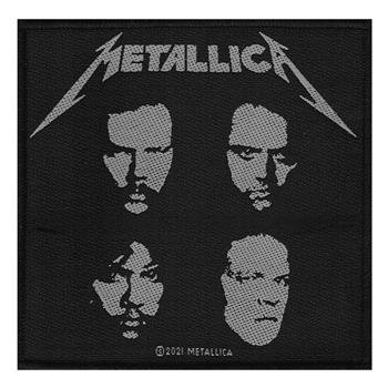 Metallica Black Album Faces Patch