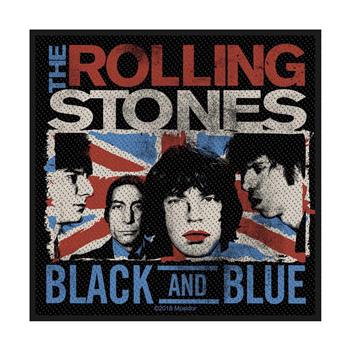 Rolling Stones Black And Blue Patch