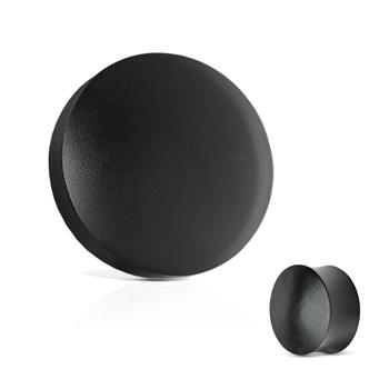  Black Areng Wood Saddle Fit Solid Organic Plug