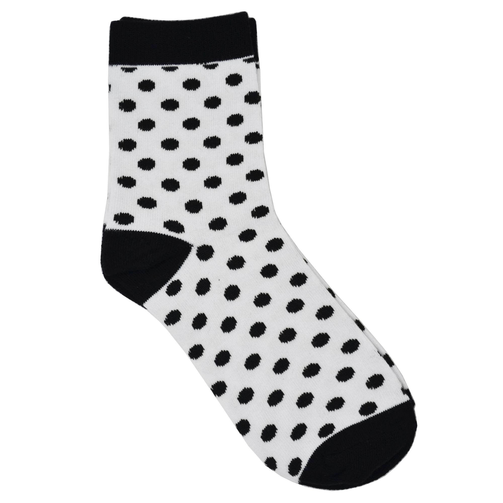 Black Dot Socks