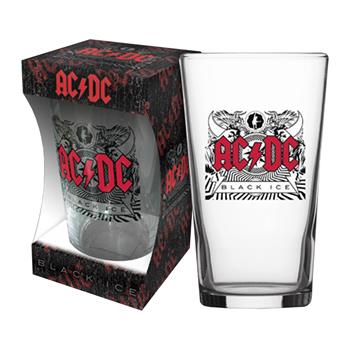 AC/DC Black Ice Beer Glass