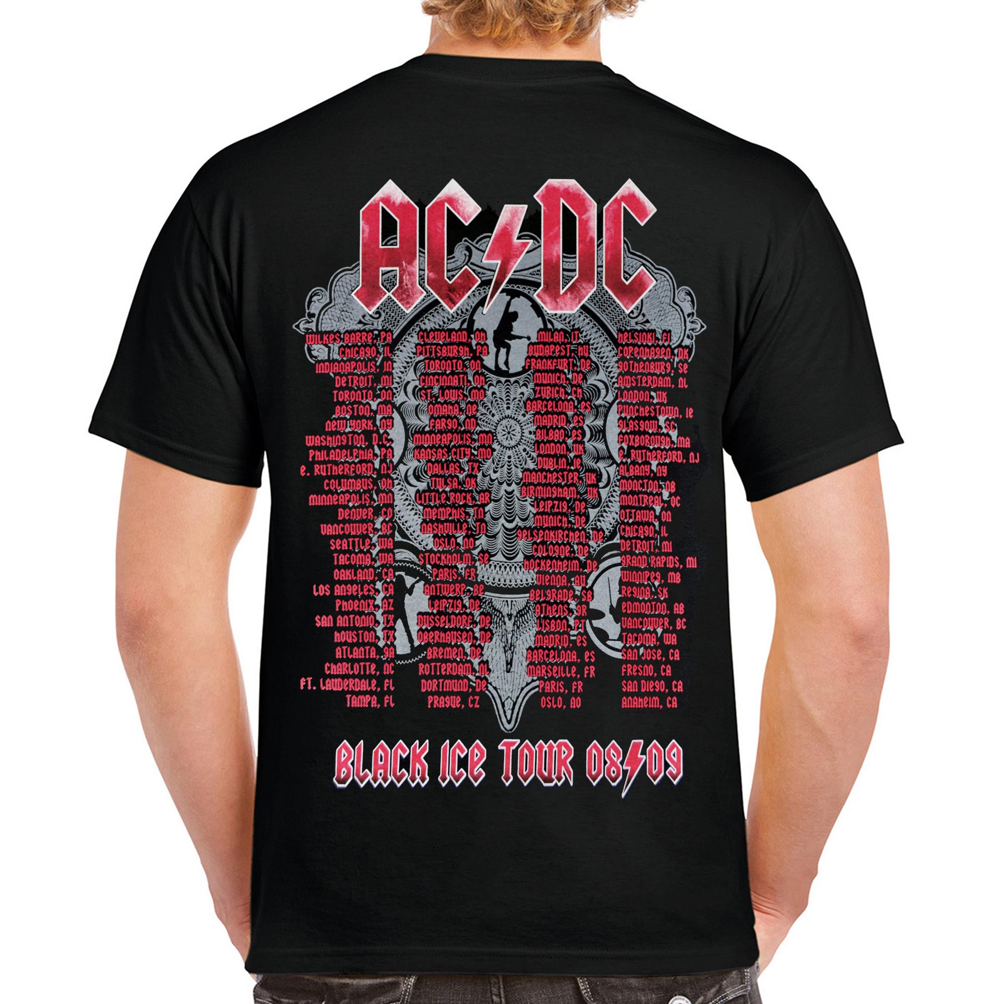 Black Ice Cover Tour dates T-Shirt
