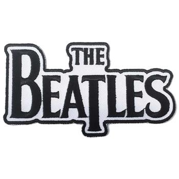 Beatles (The) Black Logo Cut Out Patch