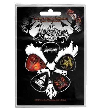 Venom Black Metal Guitar Pick Set
