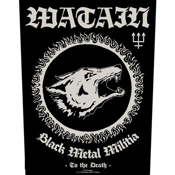 Watain Black Metal Militia Backpatch