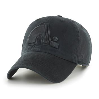 Quebec - Nordiques Black On Black '47 Clean Up Hat