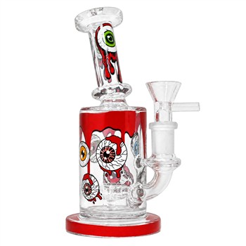  BLOODY EYE PERCOLATOR BONG