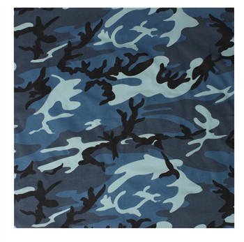 Generic Blue Camo Bandana