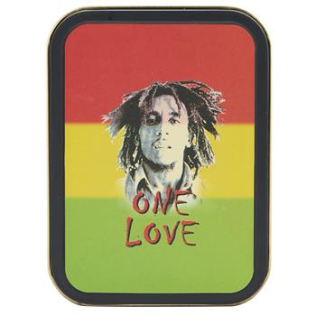 Bob Marley BOB MARLEY ONE LOVE RASTA TIN CASE