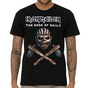 Iron Maiden Book of Souls Axes T-Shirt