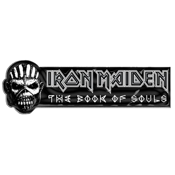 Iron Maiden Book of Souls Metal Pin