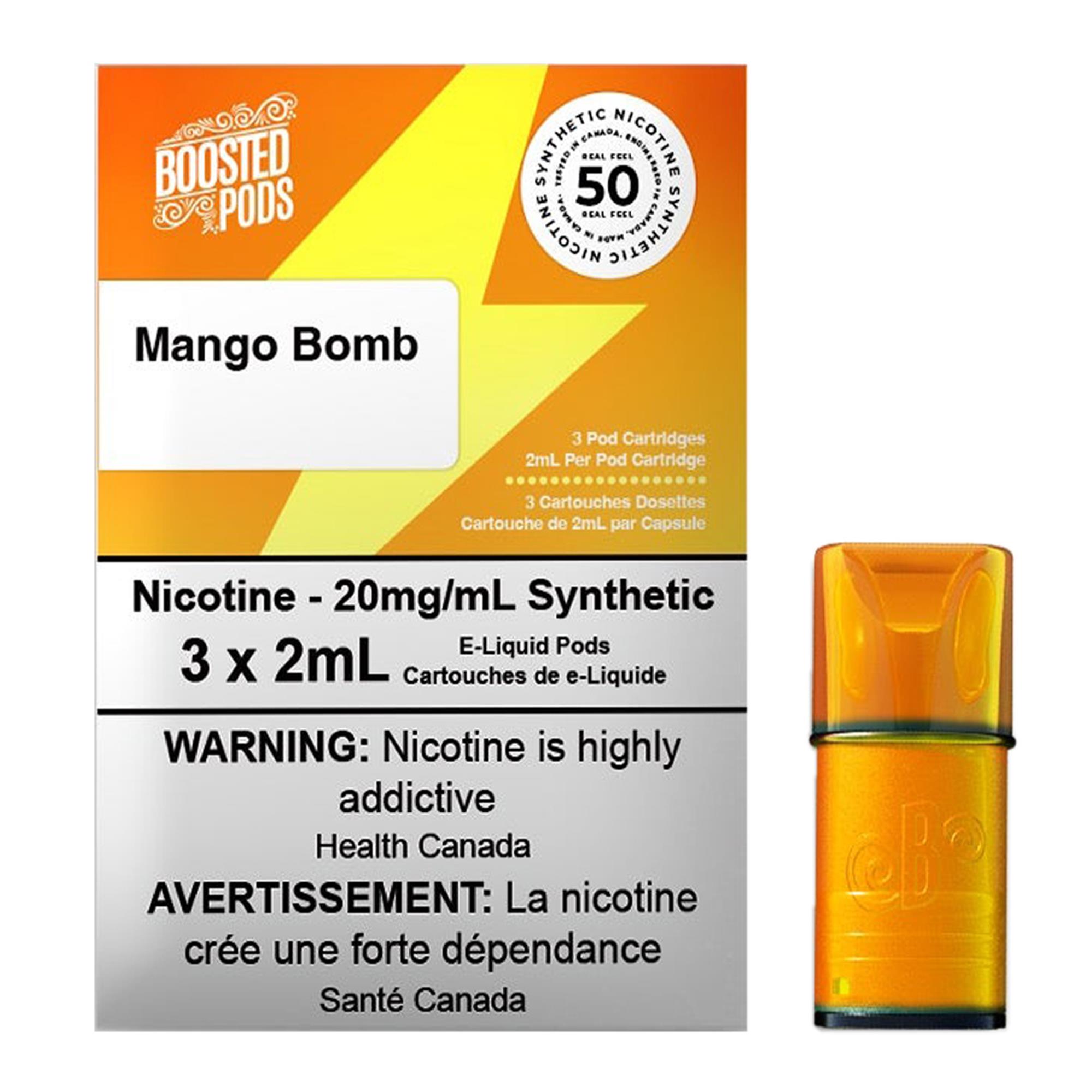 STLTH BOOSTED MANGO BOMB PODS