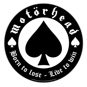 Motorhead Born To Lose - Live To Win Backpatch