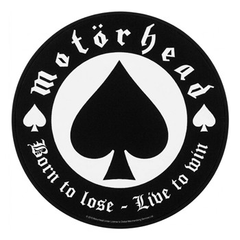 Motorhead Born To Lose - Live To Win Backpatch