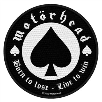 Motorhead Born To Lose - Live To Win Patch